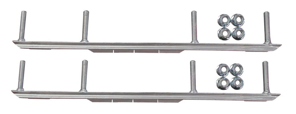 Blue Razor Snowmobile Skis with 9" Shaper Bars Complete Kit Y2517