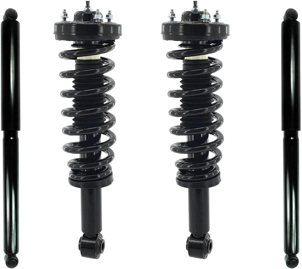 Front - Rear Quick Complete Strut-Shock For 2009-2013 Ford F-150 RWD I21177