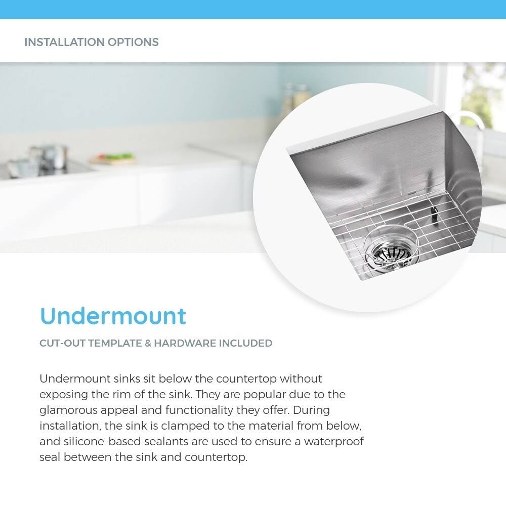 Stainless Steel Bar Sink X607