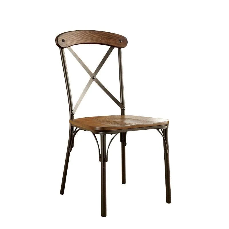 Bronze Metal Dining Chair - 2 count C30681