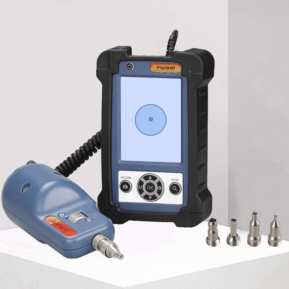 400 Times Optic Fiber Inspection Probe with 3.5 inch Fiber Microscope Display P824