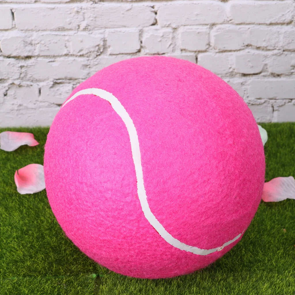 Pink Inflatable Flannel Ball G81799