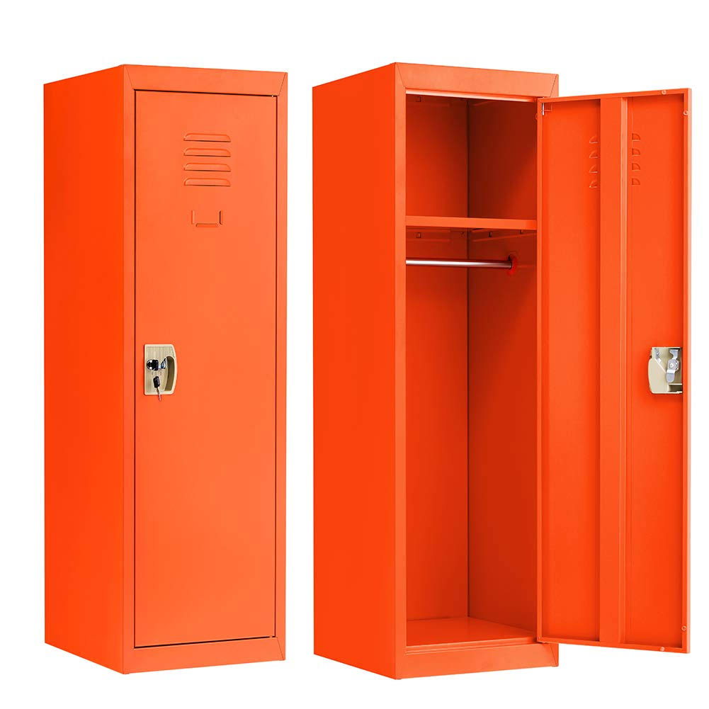 Orange Metal Locker B765255