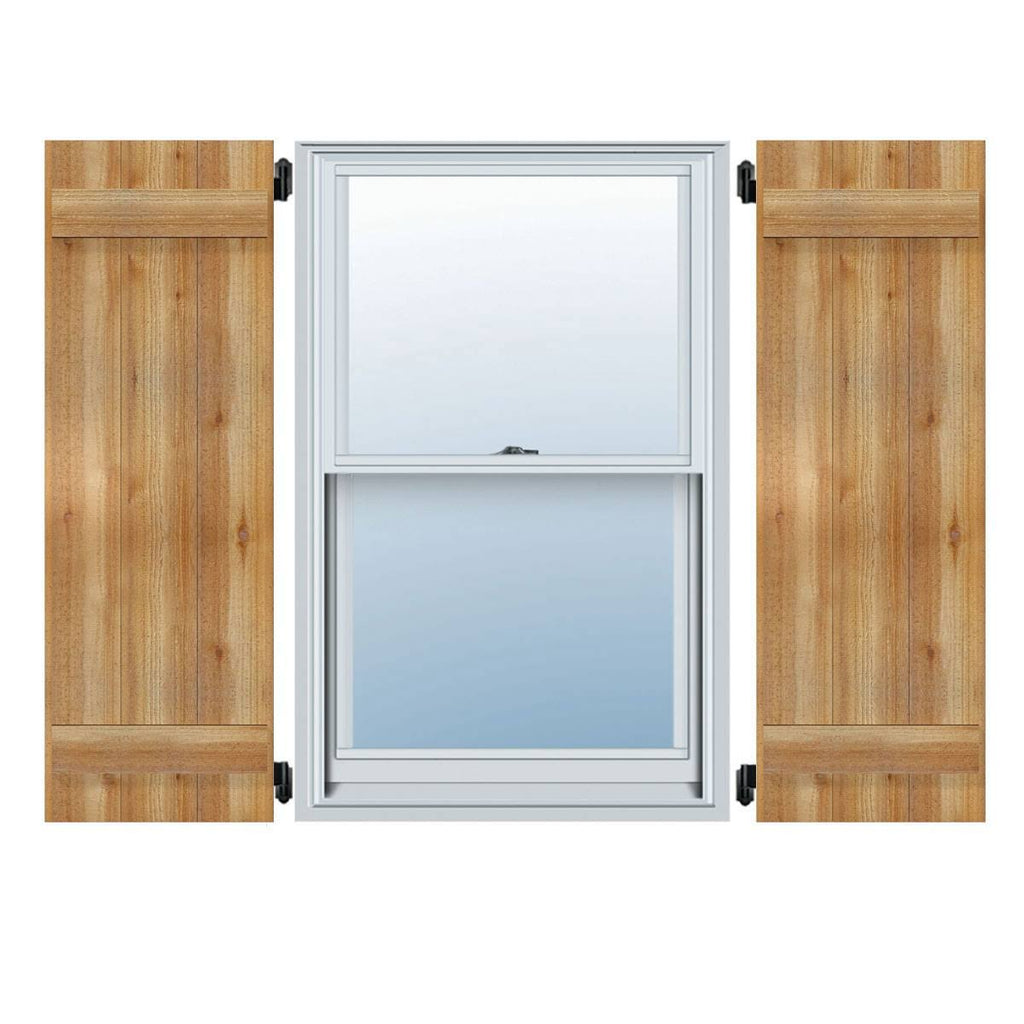Rough Sawn Board-n-Batten Shutters Y18003