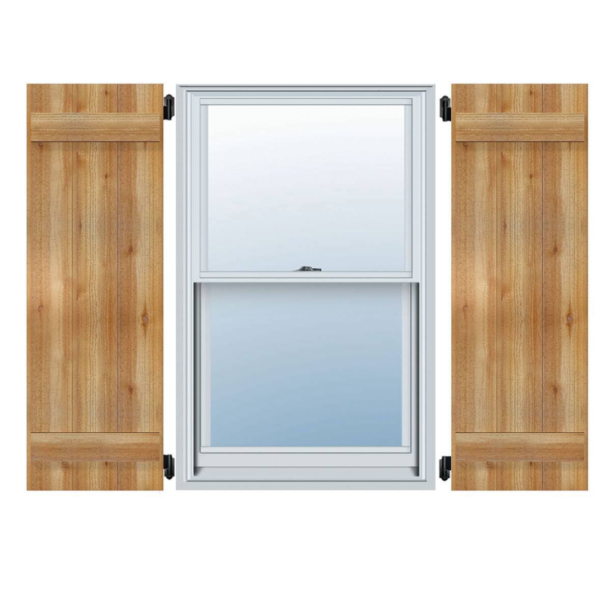 Rough Sawn Board-n-Batten Shutters Y18003