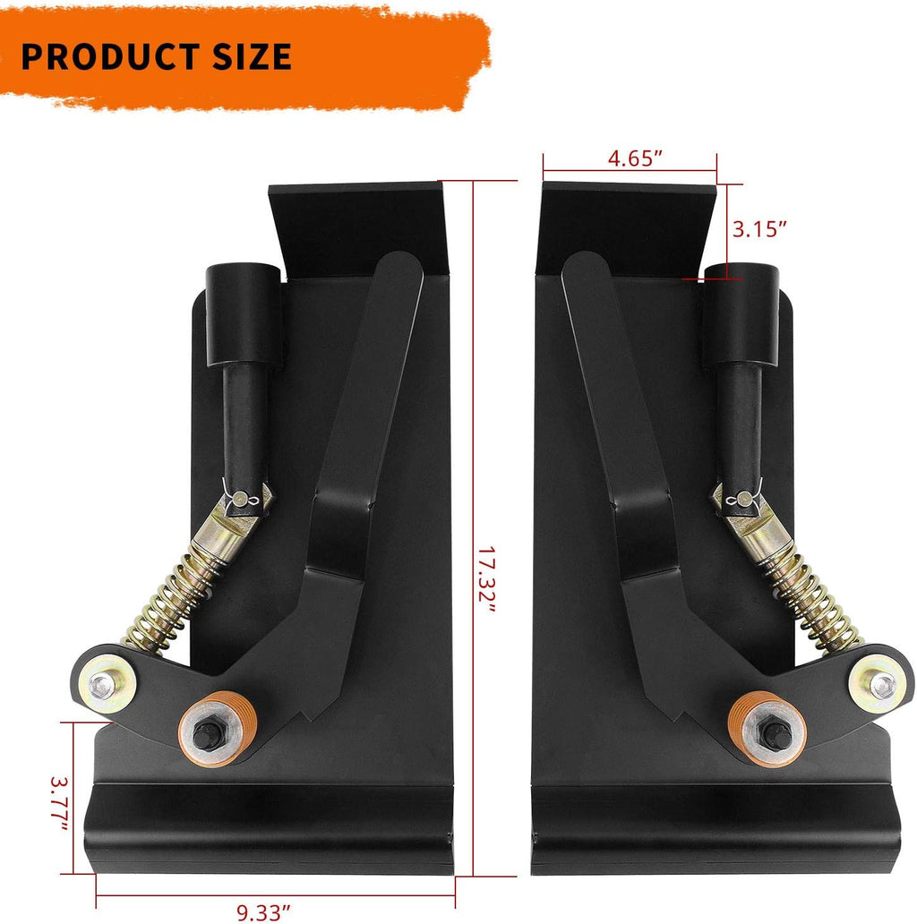 Skid Steer Quick Tach Conversion Adapter Weld On D606