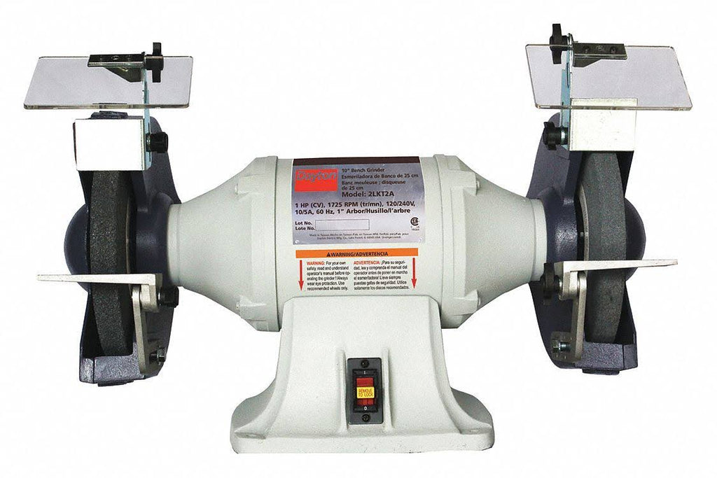 10 in 1 HP 120V 10 A Bench Grinder C547