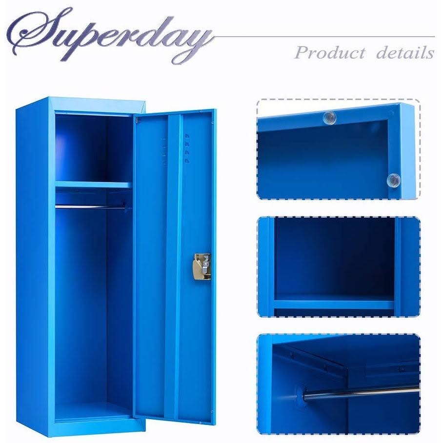 Orange Metal Locker B765255