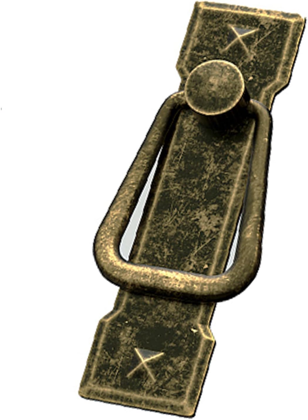 6 Pack Antique Brass 3 Inch Horizontal Bail Cabinet Pulls E653192