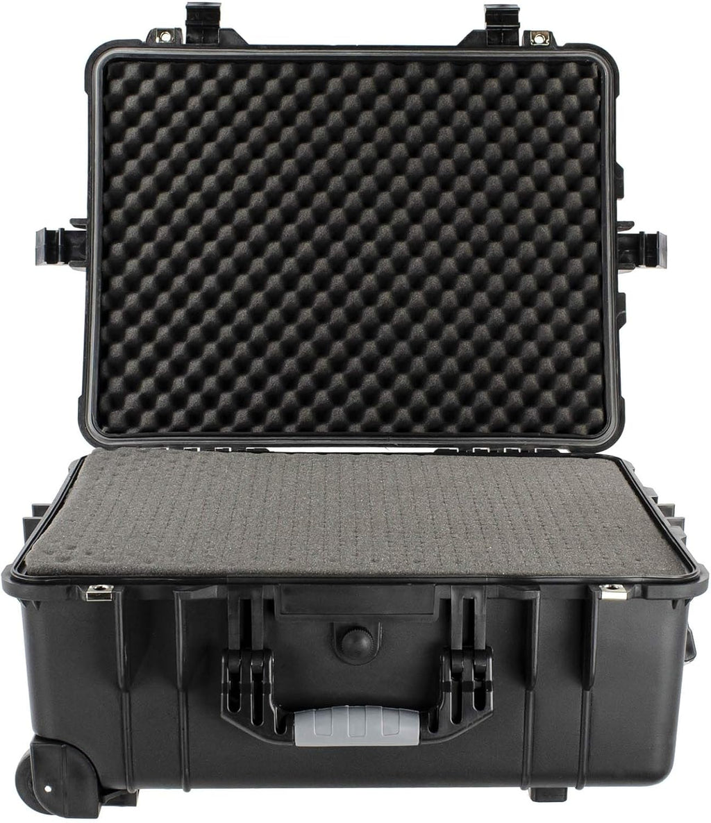 Large 22.06 Protective Hard Camera Case with Foam (Black) Z914