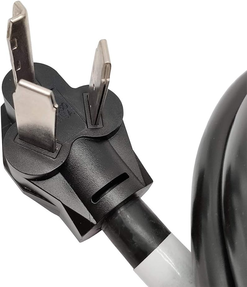 Dryer 3 Prong Extension Cord, NEMA 10-30, 30A, 250V, 7500W, Pack of 2 D8527
