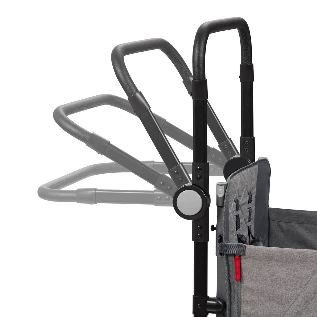 Grey Stroller Wagon with Canopy and Bag O93329