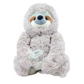 Grey Three Toed Sloth Stuffed Animal Plush Toy, 13 inches B9909