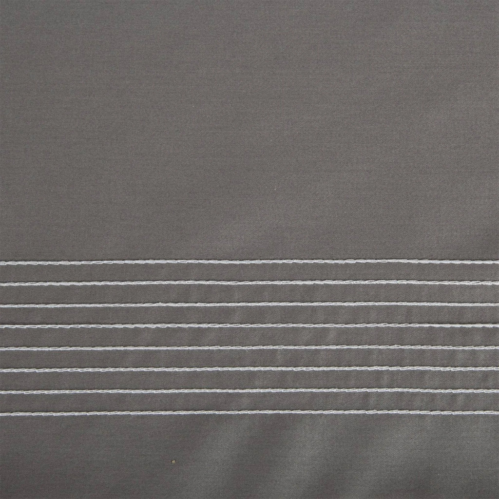 King Slate Gray Duvet Cover U5679