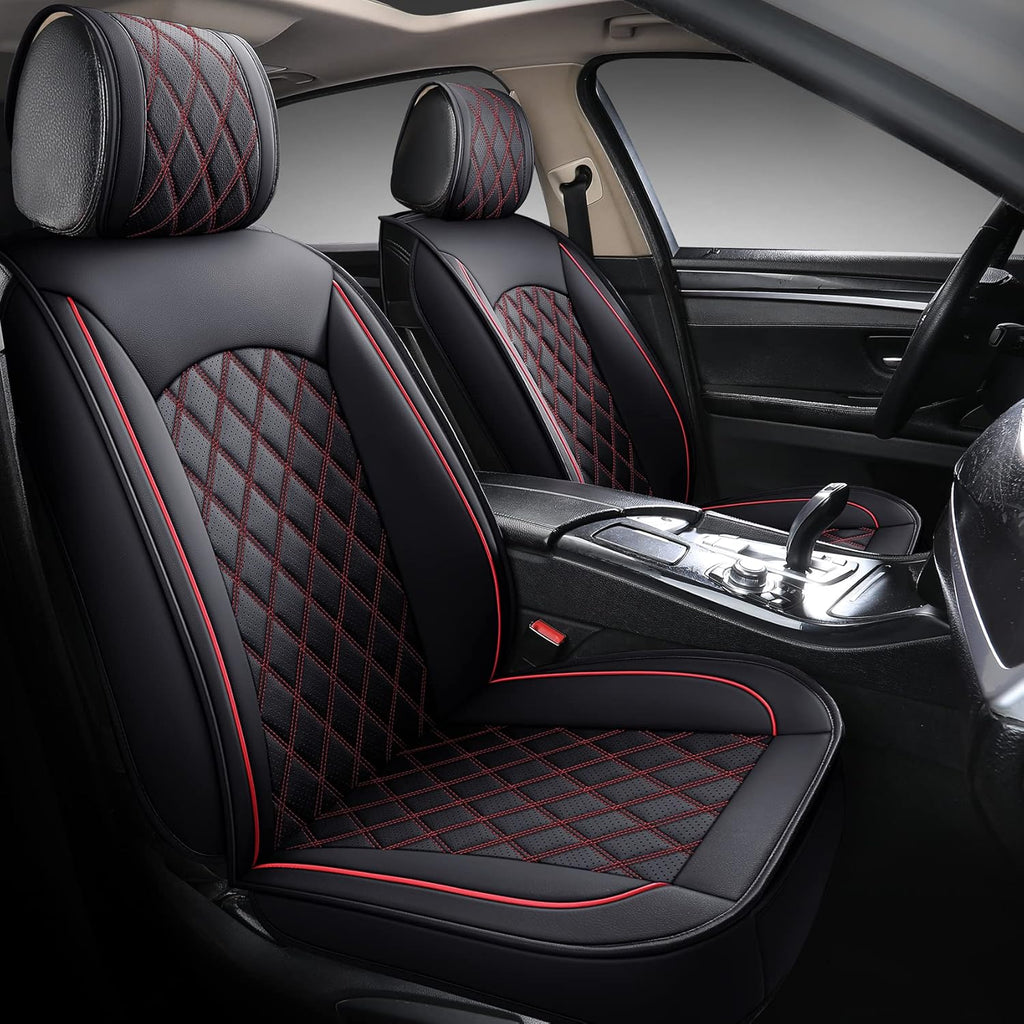 Waterproof Faux Leather Car Seat Covers Full Set G917
