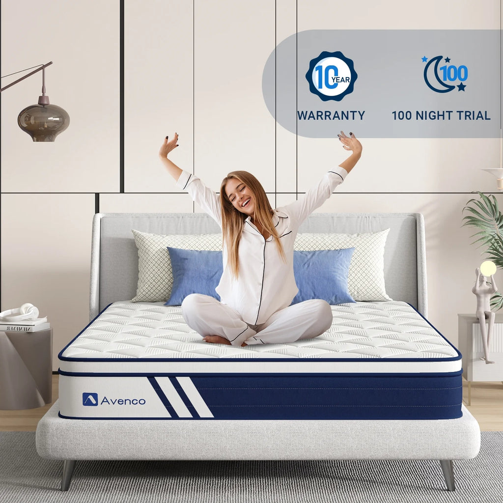 Full Size Gel Memory Foam Hybrid Mattress G832