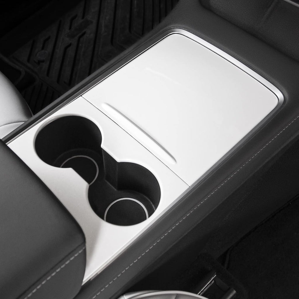 Glossy Carbon Fiber Pattern Rear Air Condition Vent Cover Protector Pack of 2 W618