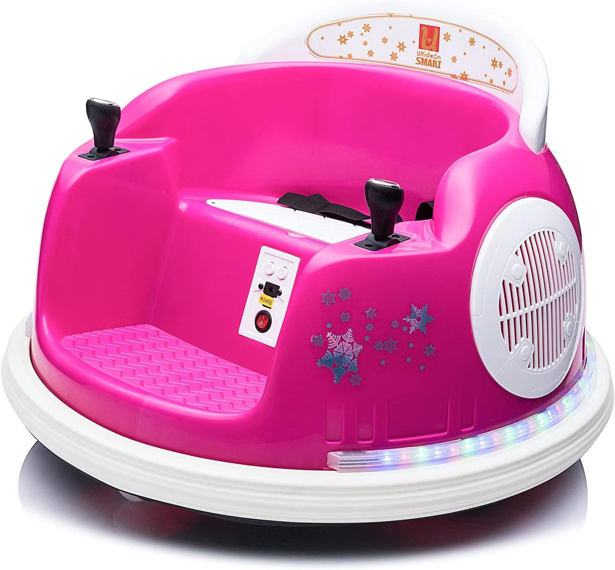6V Ride On Bumper Car with Remote Control (Pink) U857