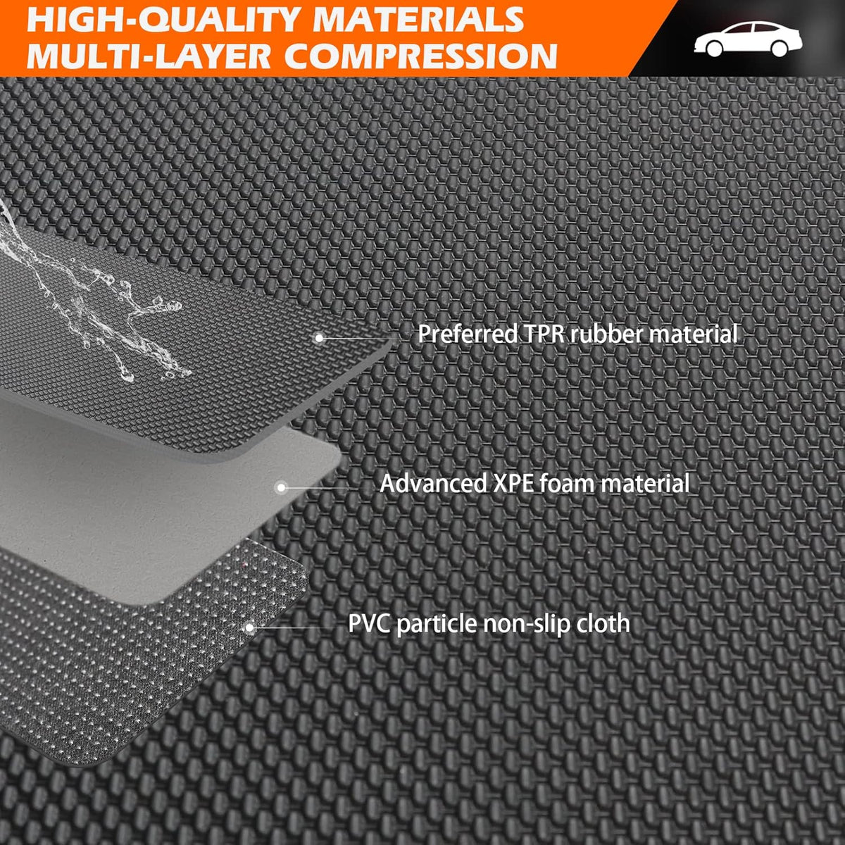 TPR Waterproof Floor Mats G708