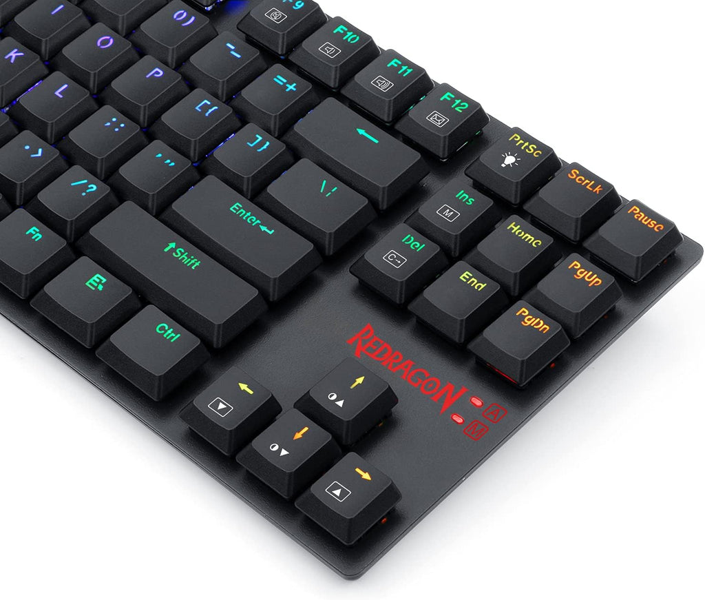 Wireless Mechanical Gaming Keyboard, RGB Backlit, TKL 87 Keys V635