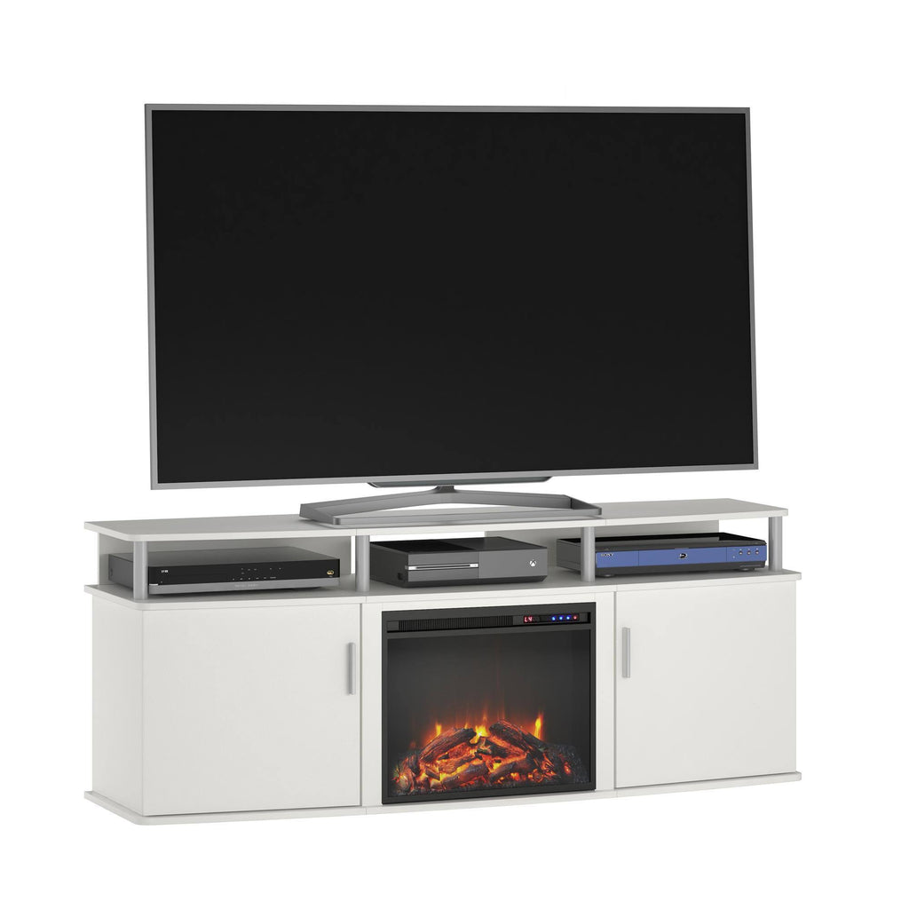 Electric Fireplace TV Console Q2486