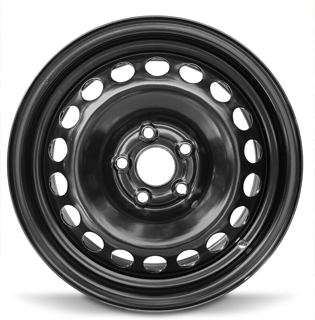 Black 15 Inch 5 Lug Steel Rim V243252
