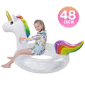 Inflatable Sea Horse Swimming Ring 48 inc F573025