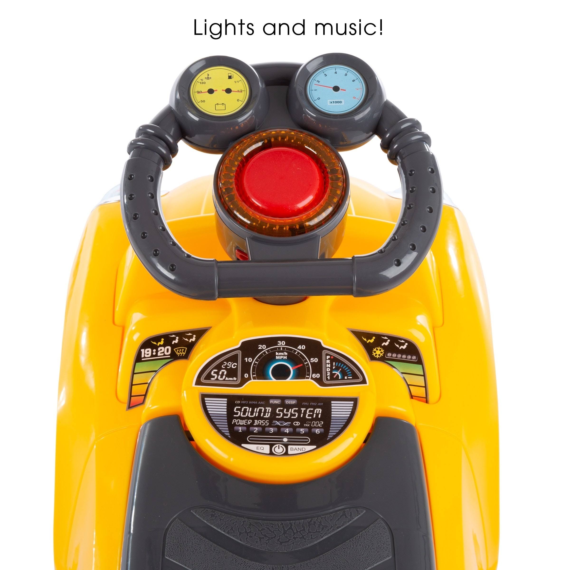 Yellow Ride-On Toy Car Z115