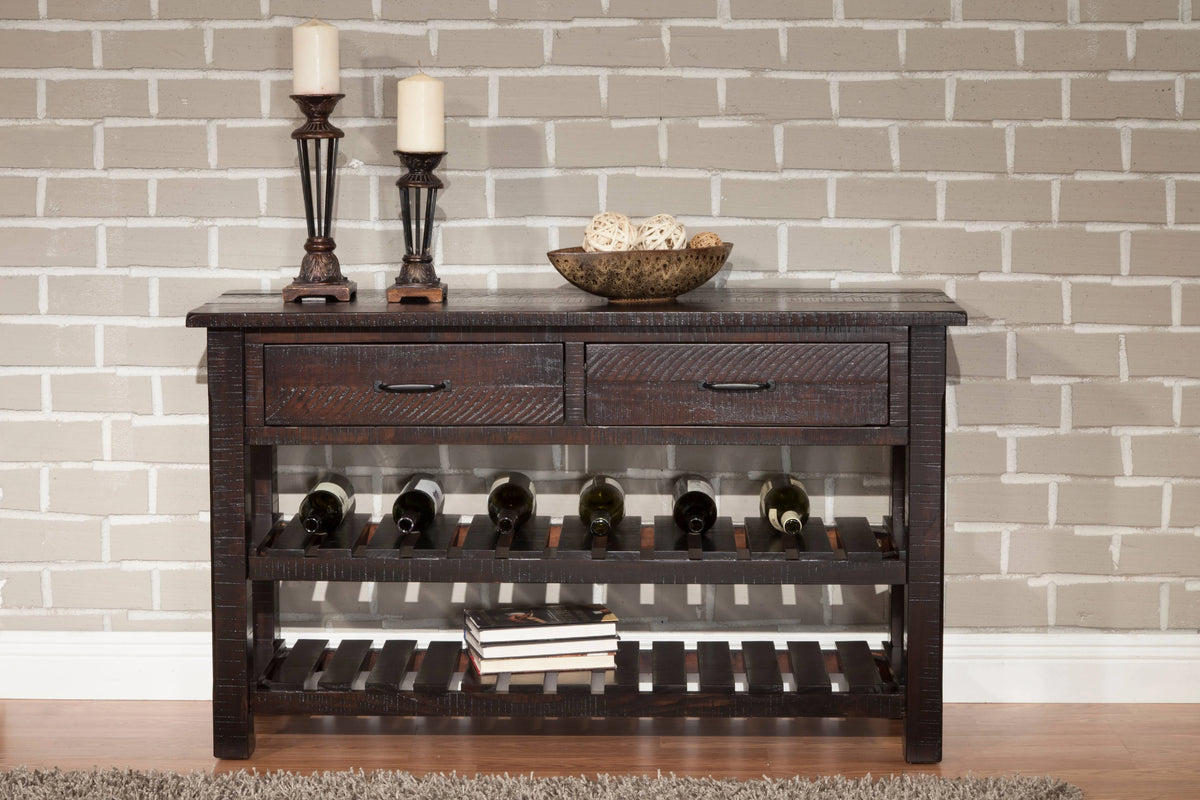 Espresso Sofa Table A822
