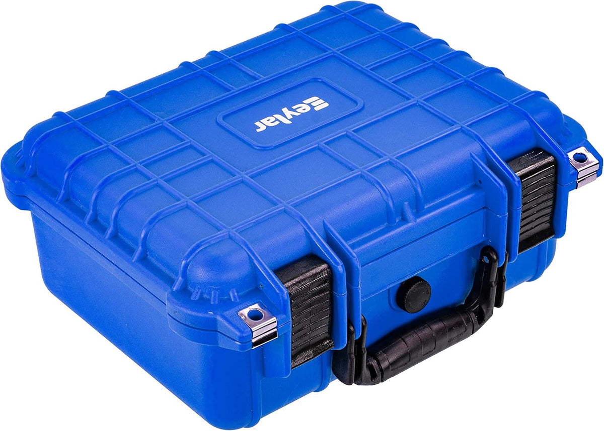 Blue Pack of 2 Hard Camera Case with Foam N5757