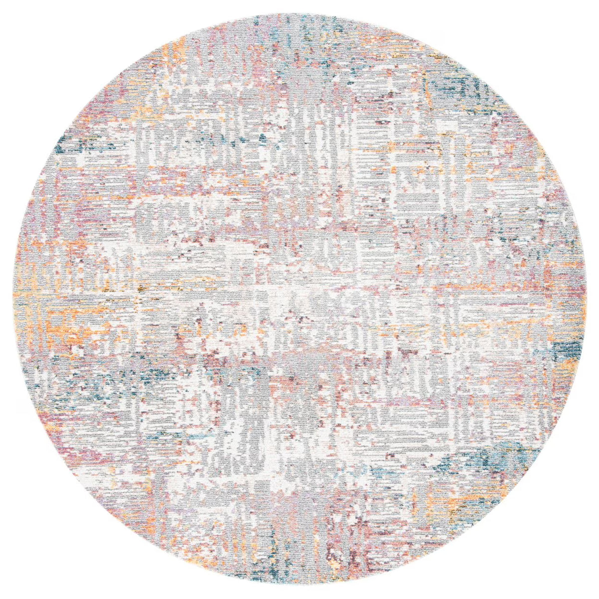 Beige/Rust Rug P599