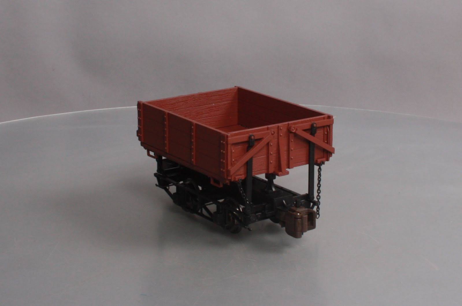 Brown Wood Side Dump Car K9403