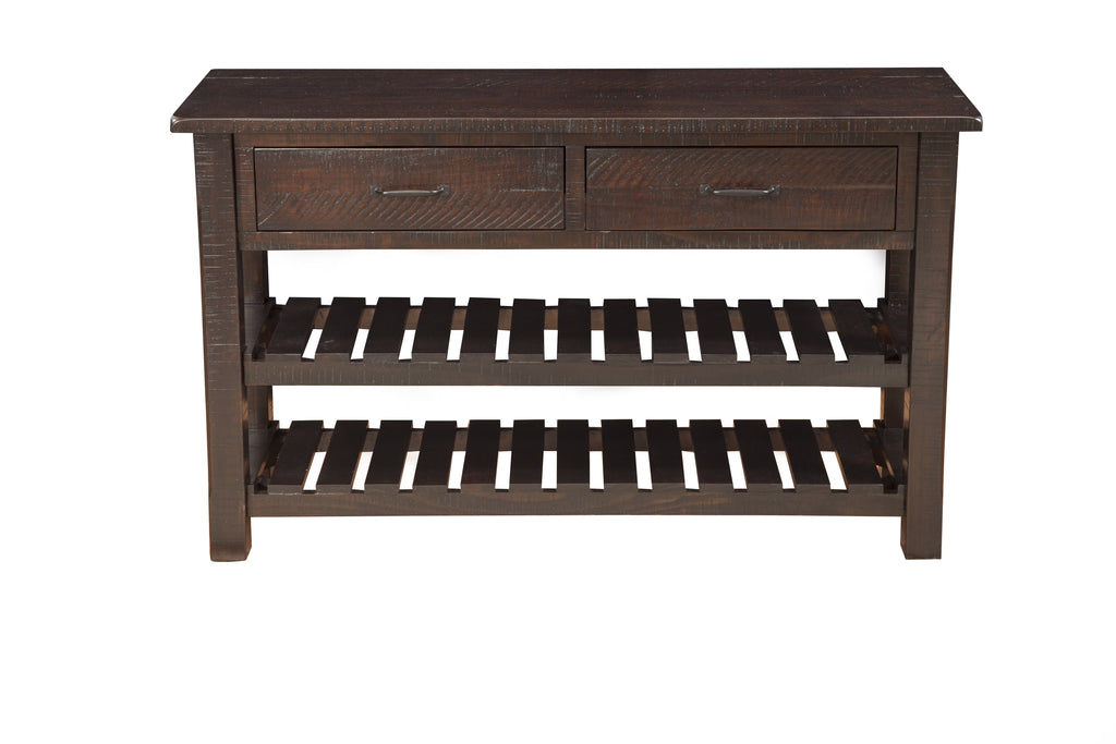 Espresso Sofa Table A822