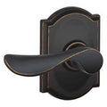 Camelot Passage Door Lever Satin Nickel Y324617