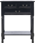 Black 3 Drawer Console Table E2087