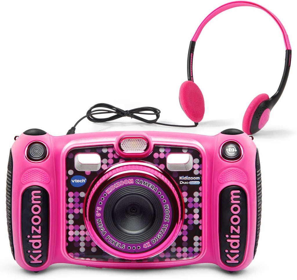 Pink Digital Selfie Camera with MP3 Player and Headphones X62577