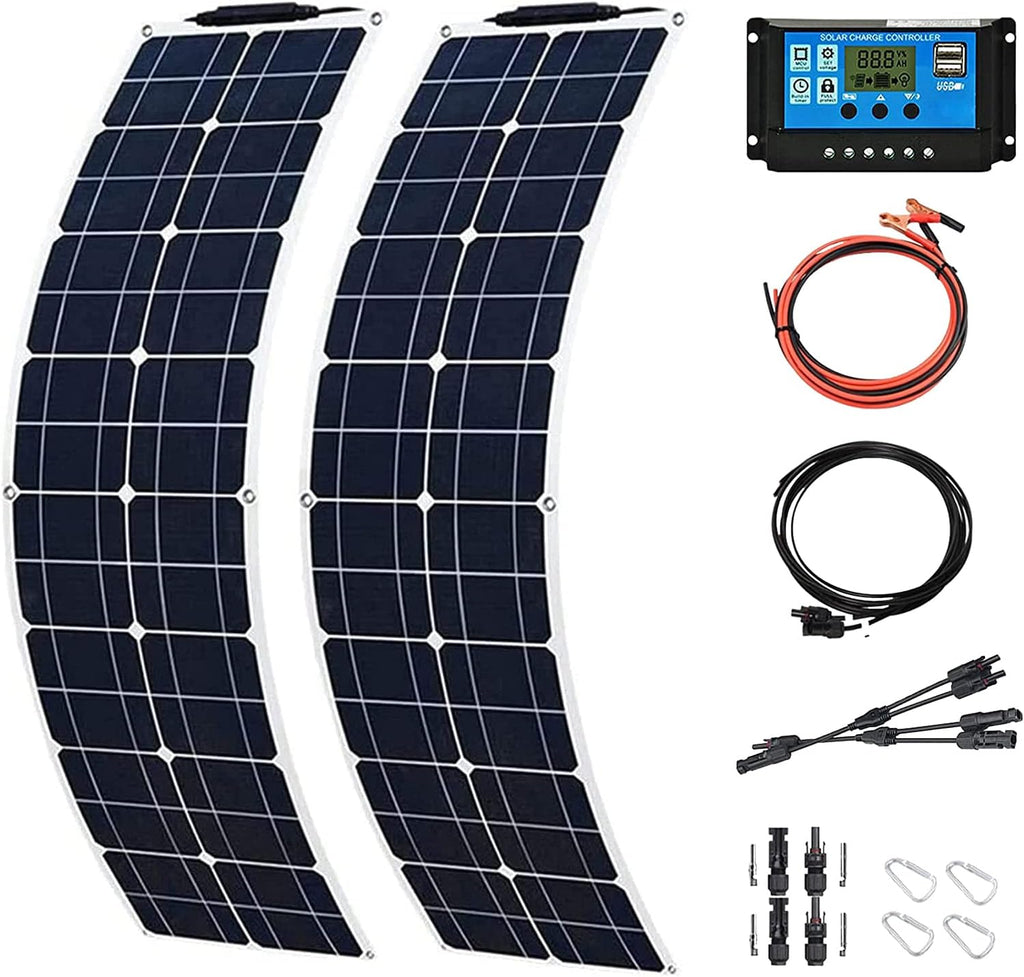 400 Watt Flexible Monocrystalline Solar Panel Kit B797