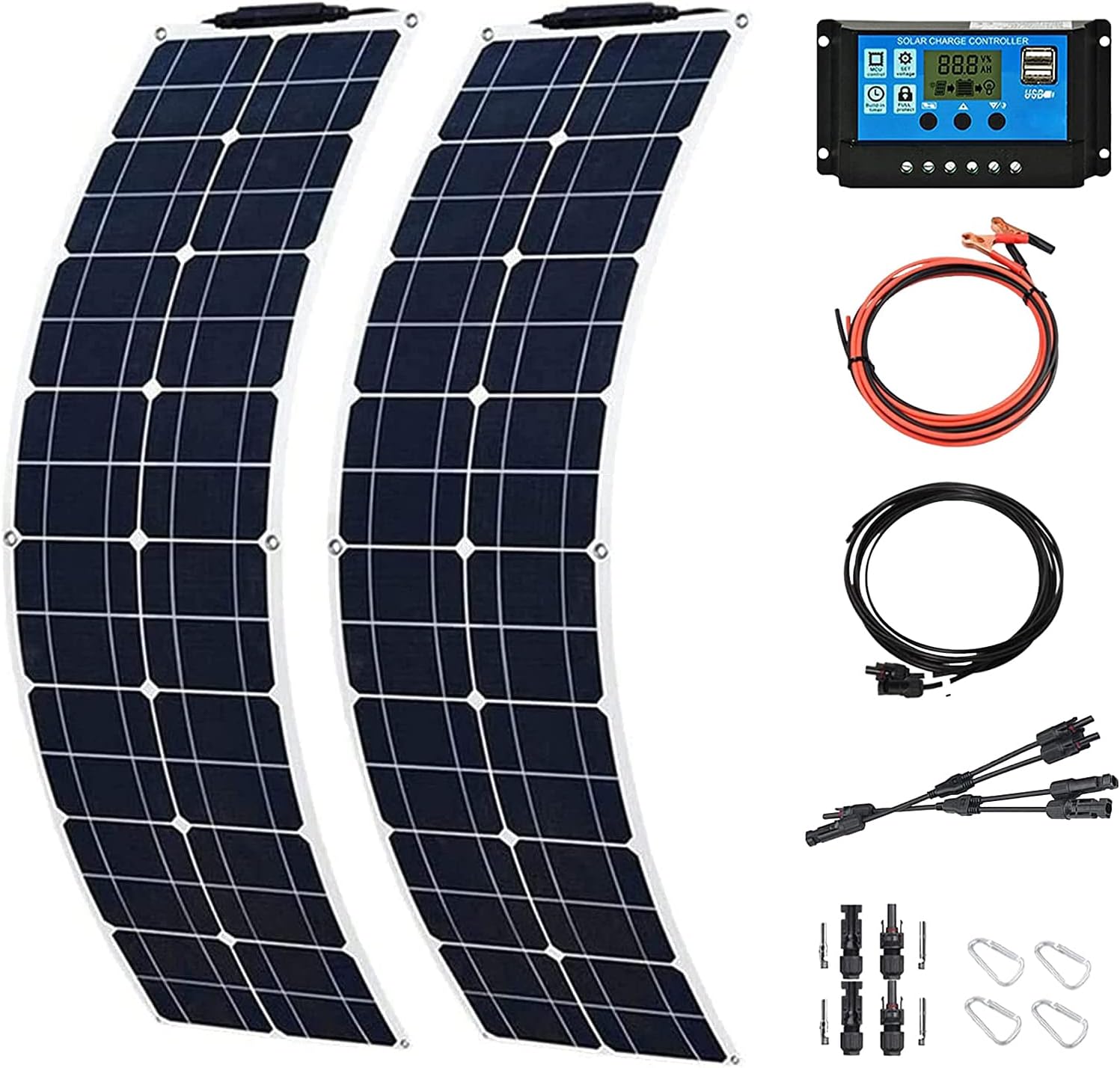 400 Watt Flexible Monocrystalline Solar Panel Kit B797