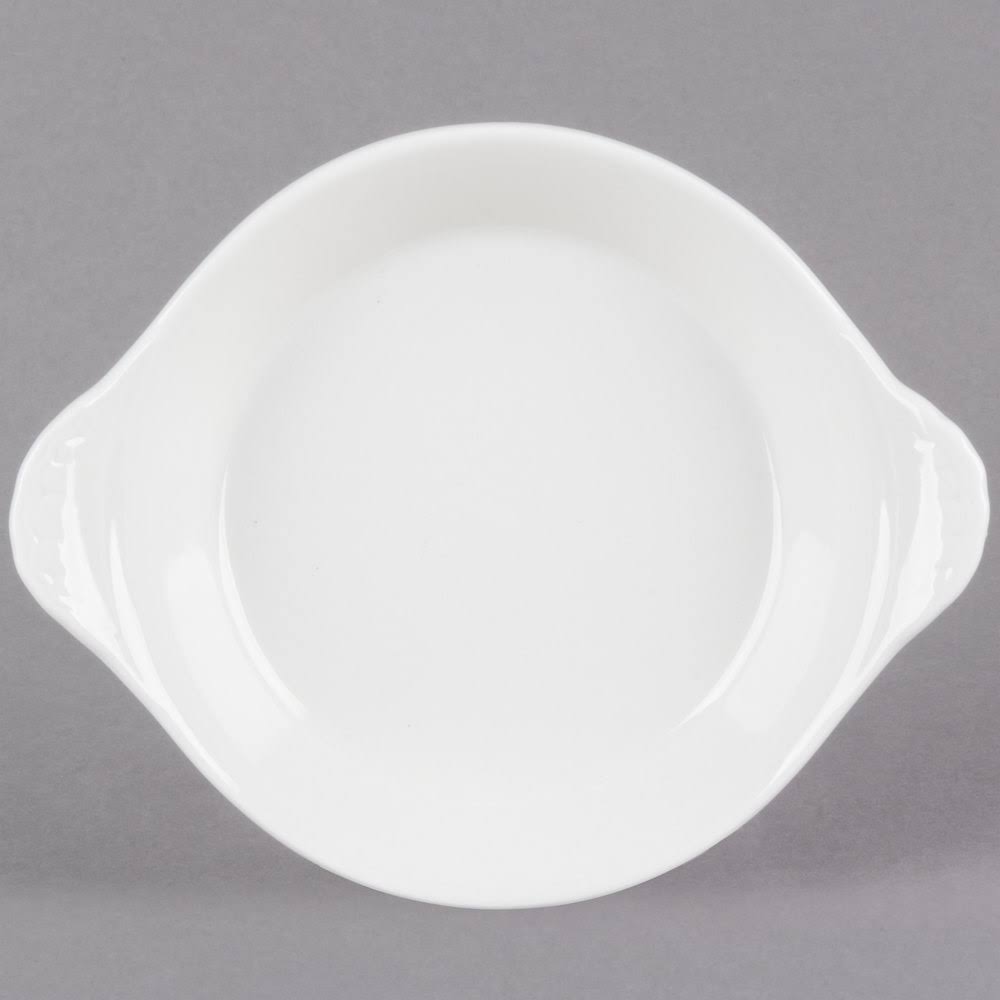 12 oz. Bone White Stoneware Shirred Egg Dish - 36/Case T291