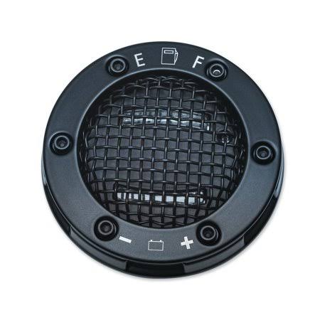 LED Mesh Black Fuel and Battery Gauge Gas Cap F30449