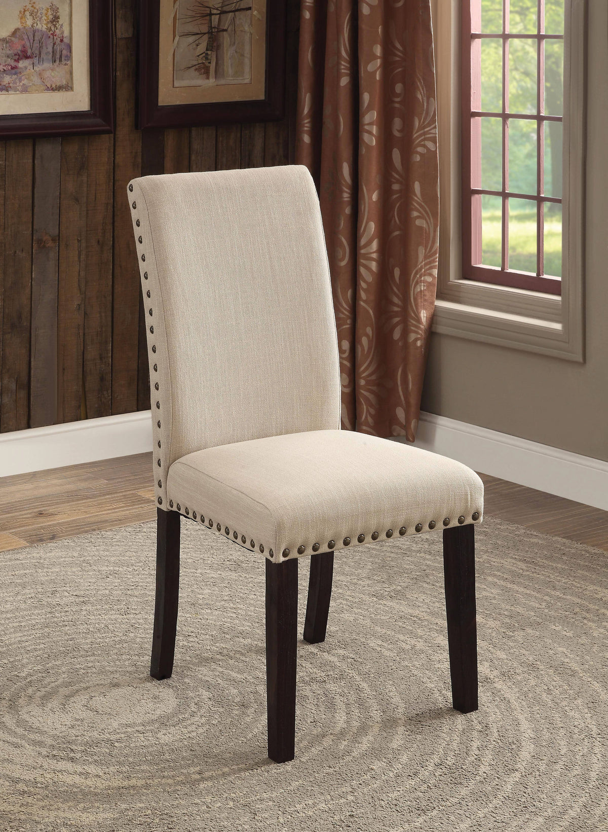 Nailhead Trim Dining Chair R47620
