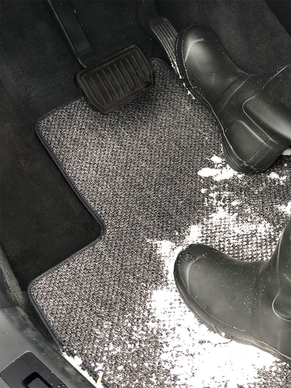 Charcoal All-Weather Textile Car Mats M1266