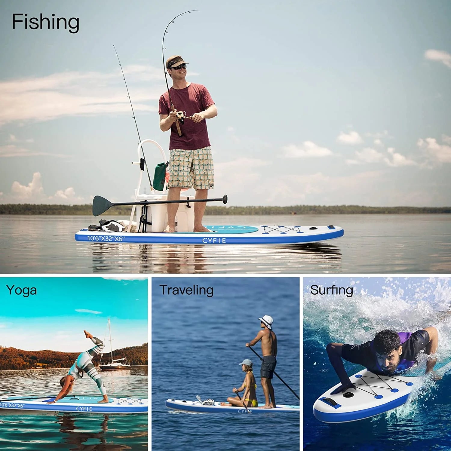 Inflatable Standup Paddle Board 10.6 ft Z833