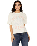 Rhinestone Graphic Tee White Medium E93704