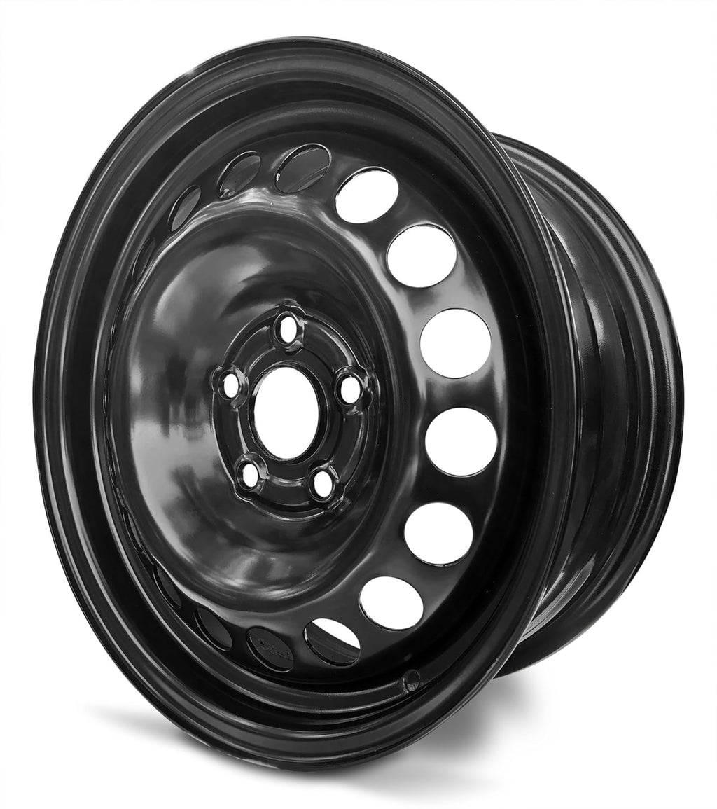 Black 15 Inch 5 Lug Steel Rim V243252