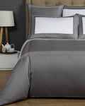King Slate Gray Duvet Cover U5679