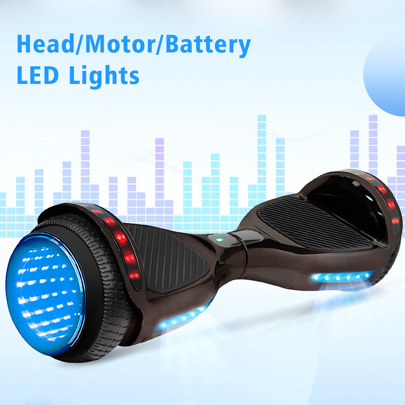 6.5" Two Wheel Self Balancing Scooter with LED Lights X1579