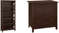 5 Shelf Bookcase, Pure White Oak O458