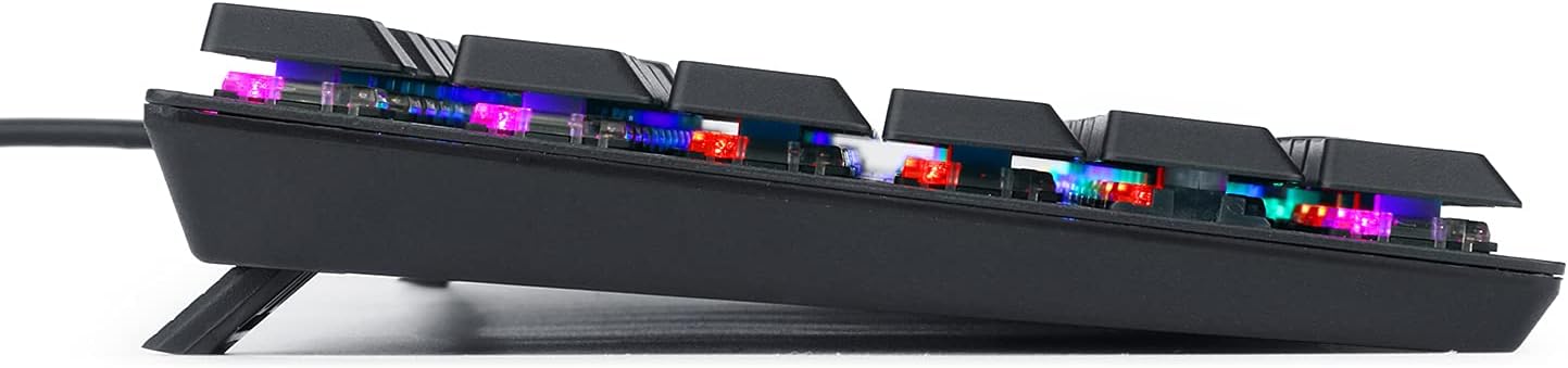Wireless Mechanical Gaming Keyboard, RGB Backlit, TKL 87 Keys V635