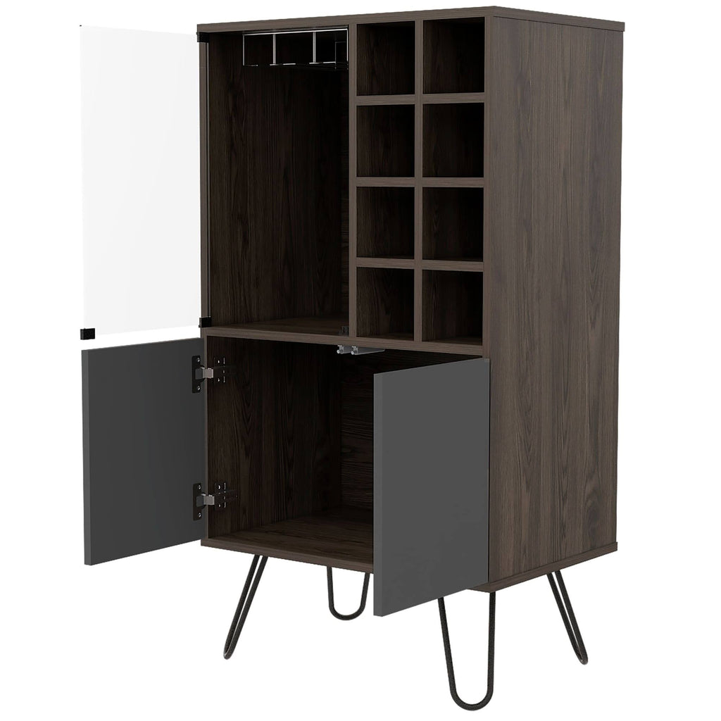 Brown Bar Cabinet N713335